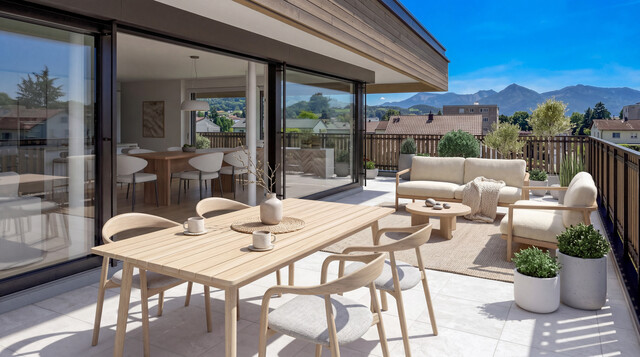 Exklusives Penthouse mit beeindruckender Sonnenterrasse