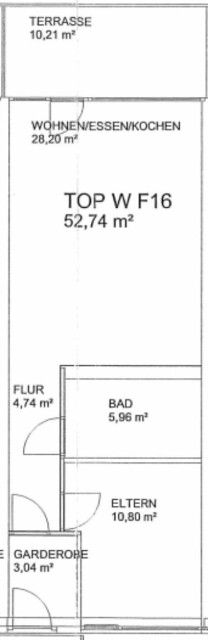Hinreißende 2-Zimmer-Terrassenwohnung in Bregenz zu vermieten!