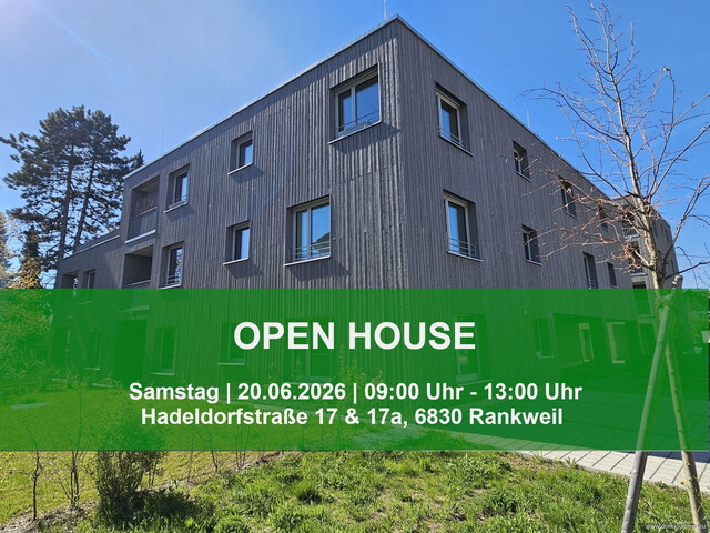 Provisionsfrei & förderbar – moderne Wohnung im Erstbezug in Rankweil | Haus B - TOP 6