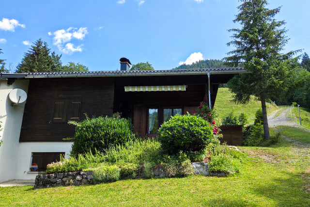 Ihr Rückzugsort in der Bergidylle -
Ferienhaushälfte in Sibratsgfäll