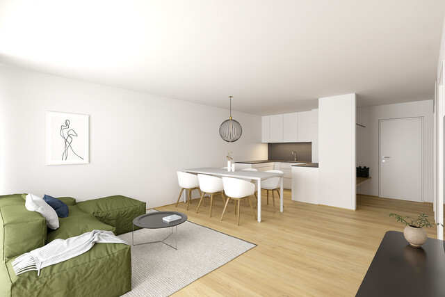 2-Zimmer-Terrassenwohnung