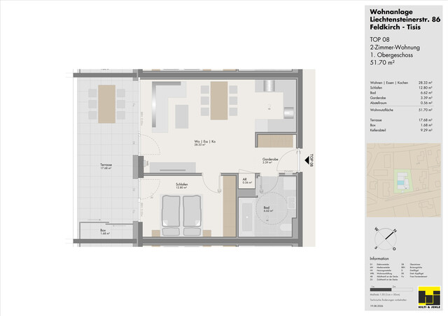 2-Zimmer-Terrassenwohnung