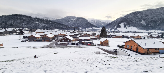 Sonniges Grundstück für Einfamilienhaus in Bezau (provisionsfrei)