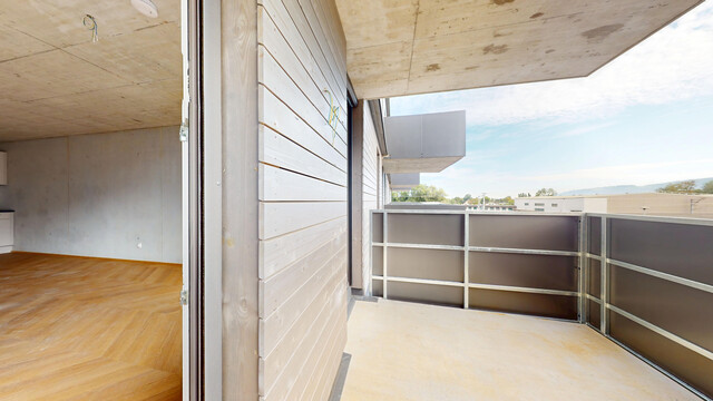 Moderne 2-Zimmer-Neubauwohnung mit Balkon in Hard