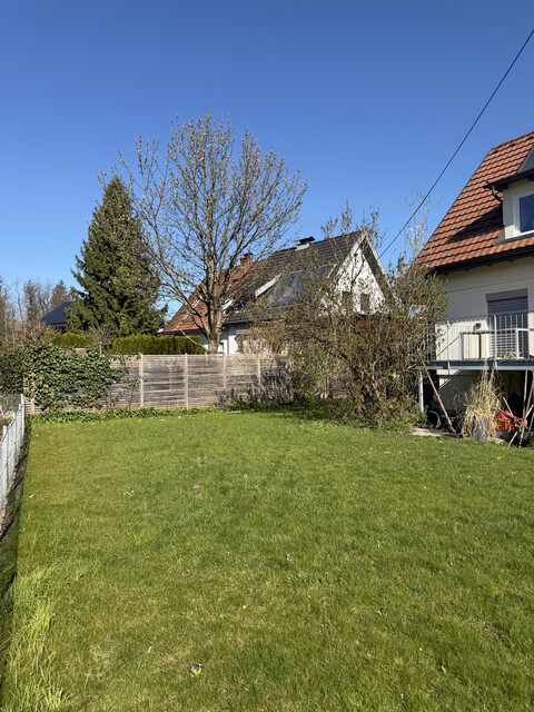 Renovierte Gartenwohnung mit Sonnenterrasse an Dornbirner Ache (WG-geeignet, Haustiere erlaubt)