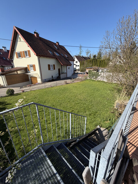 Renovierte Gartenwohnung mit Sonnenterrasse an Dornbirner Ache (WG-geeignet, Haustiere erlaubt)