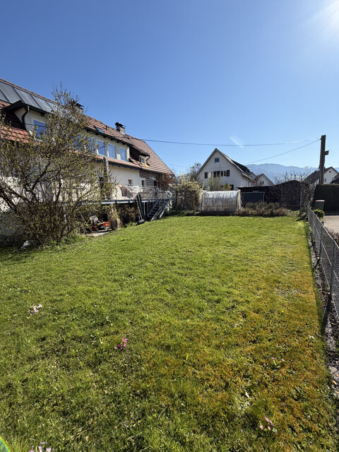 Renovierte Gartenwohnung mit Sonnenterrasse an Dornbirner Ache (WG-geeignet, Haustiere erlaubt)