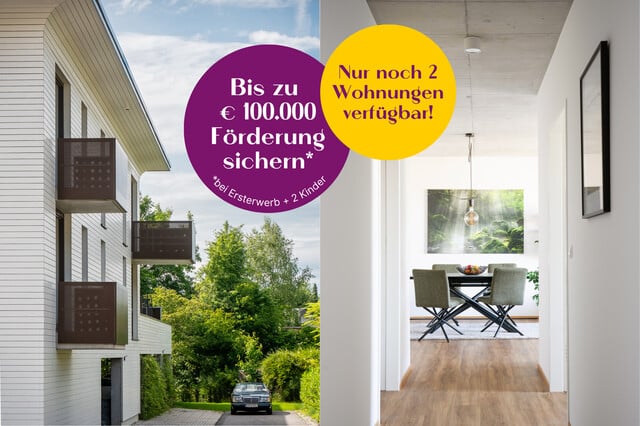 4-Zi-Wohnung mit hoher Wohnbauförderung