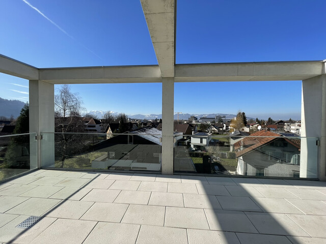 Sonnige 2-Zimmer-Wohnung mit Dachterrasse in Dornbirn Zentrum