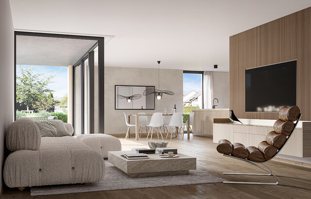 Herrlich, ruhige 3-Zimmer Dachgeschosswohnung mit super Aussicht (Top A09)