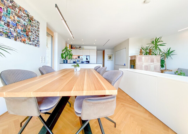 Exklusive 3- Zimmerwohnung mit Garten und Bergblick (Neubau)