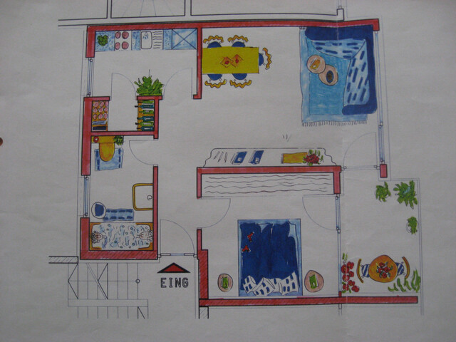 Nüziders, ruhige, schöne 2 - Zimmerwohnung, Garage, keine Maklergebühr, keine Vertragskosten