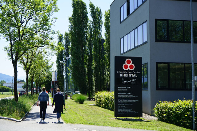 Schönes Büro im Competence Center RHEINTAL, gute Verkehrsanbindung & Infrastruktur