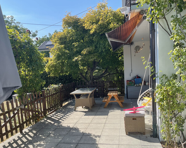 helle Erdgeschosswohnung mit großer Südterrasse in ruhiger Lage in Hard 