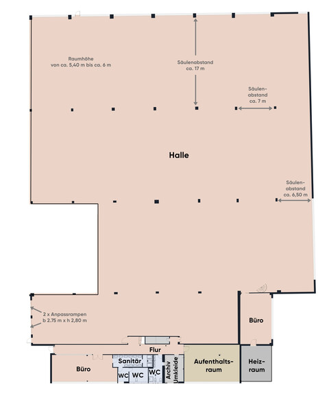 Top-Gewerbeobjekt in bester Lage zu Mieten