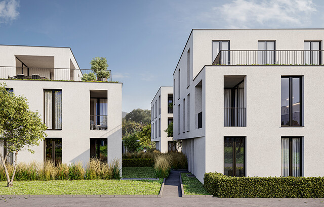 Im Bau: Kompakt, hell, draußen – 2-Zimmer Terrassenwohnung (Top A03)