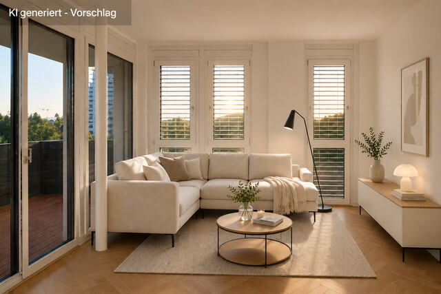 Exklusive Penthouse-2 Zimmer - Designerwohnung mit zwei Terrassen in Neubau in Bregenz