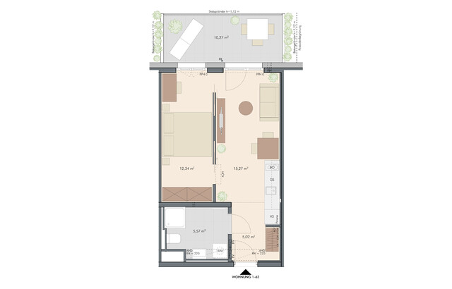 Leistbare 2-Zimmer Wohnung zum Wohlfühlen - mit ruhiger Innenhoflage