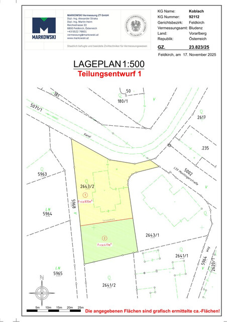 Grundstück in Koblach zu kaufen