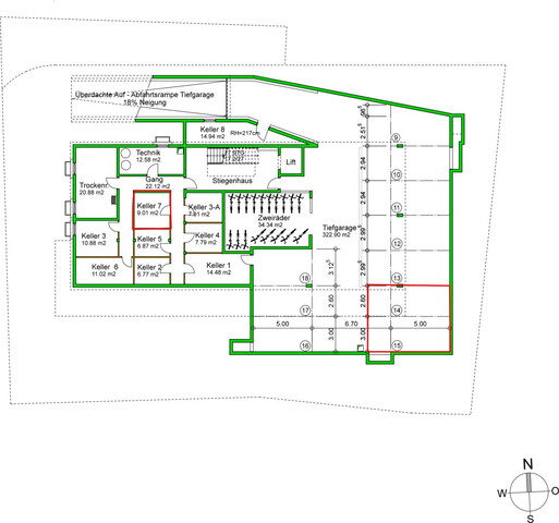 Beeindruckende 4 Zi.-Dachgeschosswohnung mit 2 TG-Stellplätzen & Erdwärme - Top Lage