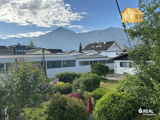 Dornbirn-Schoren: Gepflegtes Haus mit 2 Wohnungen & viel Potenzial