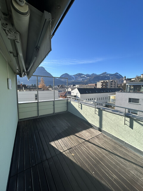 Große Penthouse-Wohnung in Bludenz stadtnähe