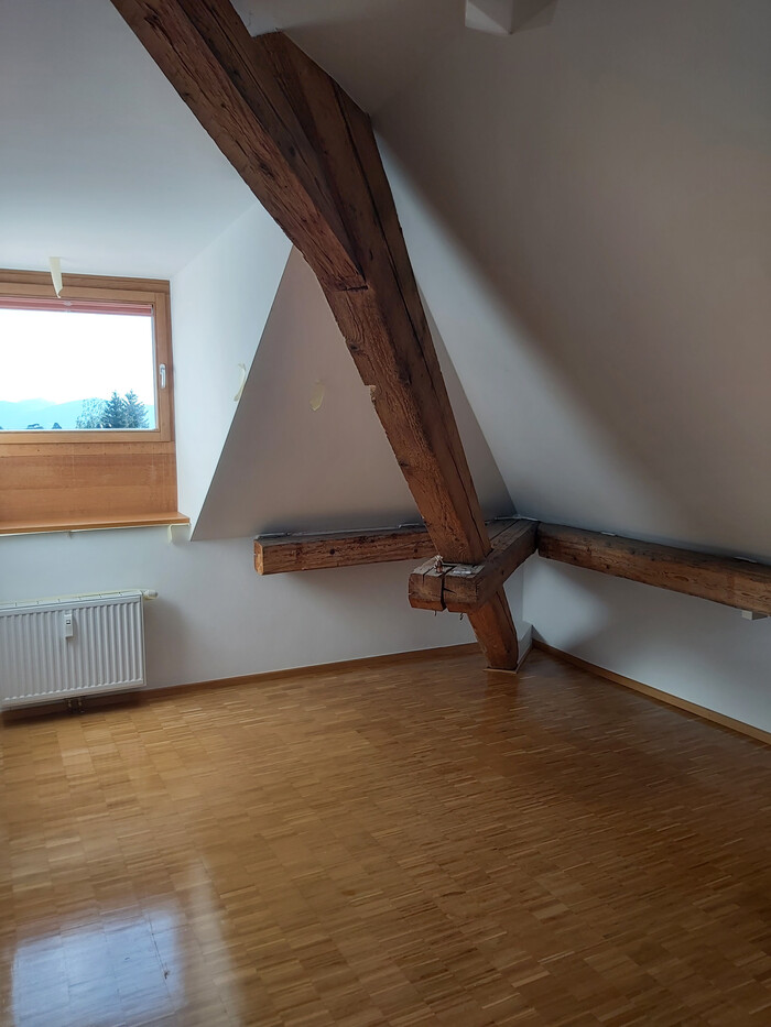 Schöne Dachwohnung in Dornbirn Oberdorf, 2 ½ Zimmer, mit Gemeinschaftsgarten