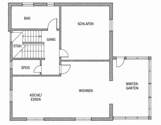 Neu sanierte Gartenwohnung in Seenähe