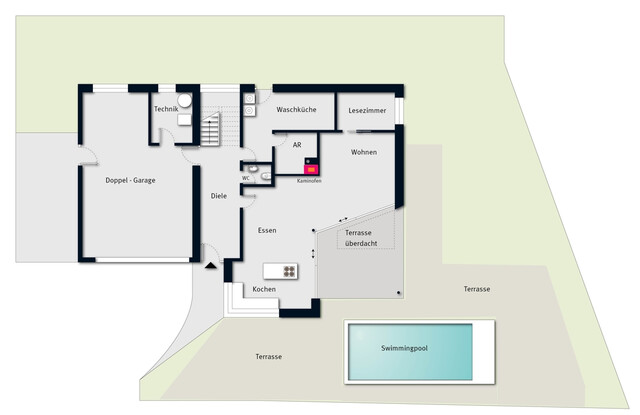 Elegantes Wohnhaus mit allen Annehmlichkeiten