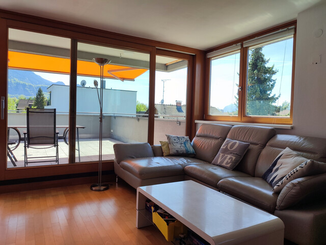 Sehr schöne lichtdurchflutete 3-Zimmer-Terrassenwohnung in zentraler Lage von Dornbirn zu vermieten
