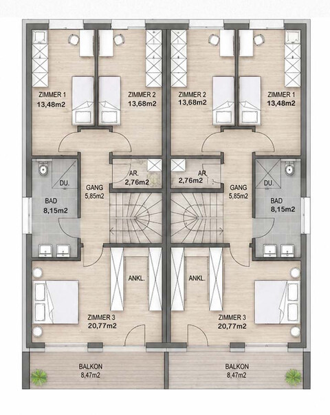 Geräumiges Haus mit Balkon, Terrasse, Garten, Abstellraum & Dachboden in ruhiger Lage