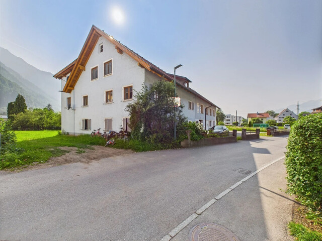 Dachgeschoss mit Alpenpanorama + 57m² Dachboden Ausbaupotenzial | Bludenz