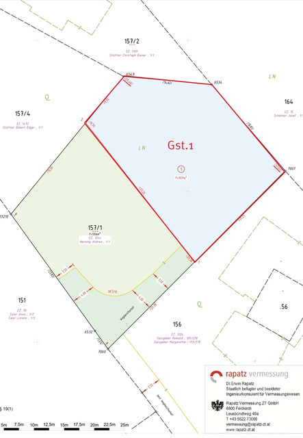 Grundstück zwischen Zentrum und Bergwelt
 in Tschagguns_GST 1