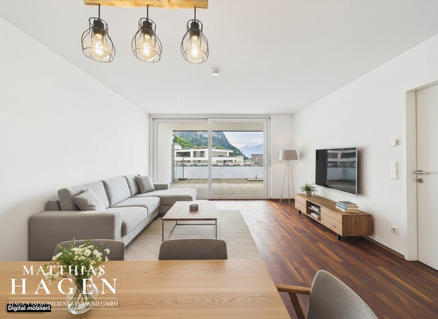Tolle Terrassenwohnung mit Tiefgaragenplatz