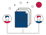middle text icon